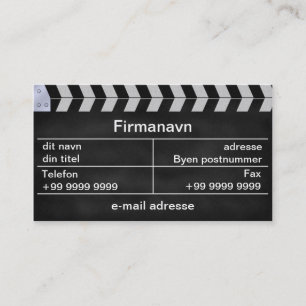 klap Biograf Business Card