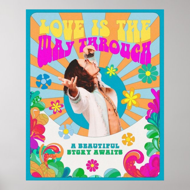 Klaus Hargreeves love is the way through the umbre Poster (Front)