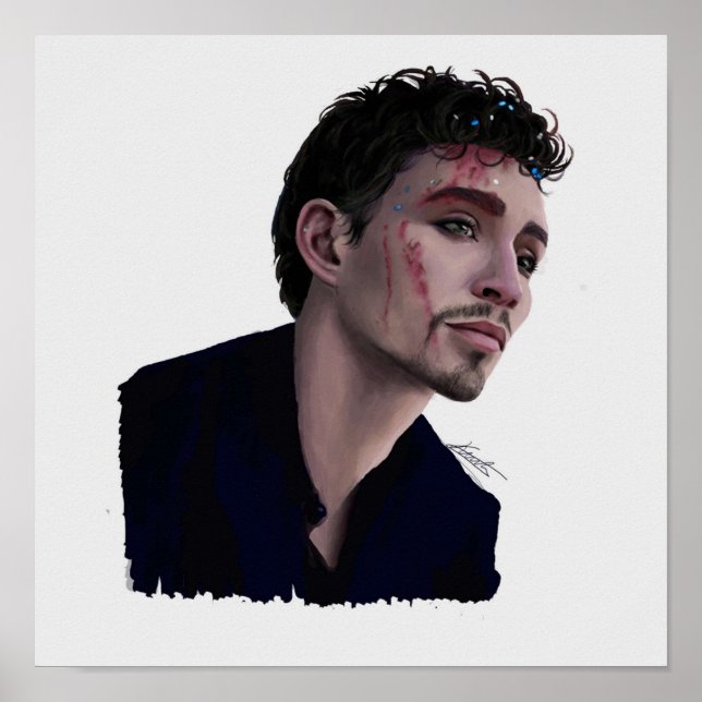 Klaus Hargreeves The Umbrella Academy Poster (Front)