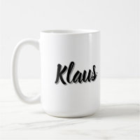 Klaus Mens Name,
