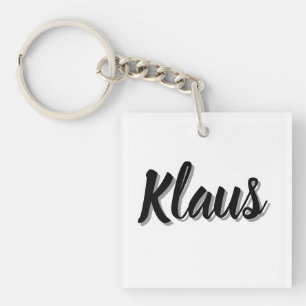 Klaus Mens Name, Key Ring