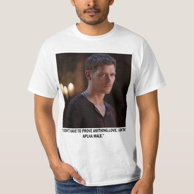 klaus mikaelson movie T-Shirt (Front)