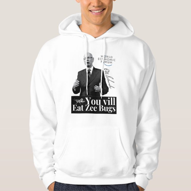 Klaus Schwab Hoodie (Front)