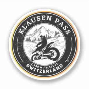 Klausen Pass swiss–alps motorcycle tour
