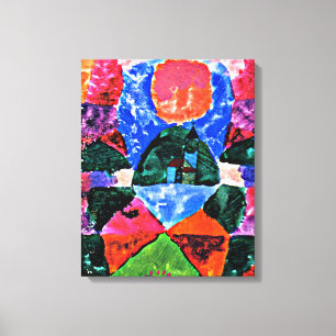 Klee - A Pressure of Tegernsee Canvas Print