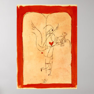 Klee - A Spirit Serves a Small Breakfast Poster