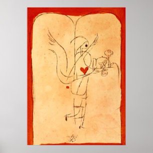 Klee - A Spirit Serves a Small Breakfast Poster