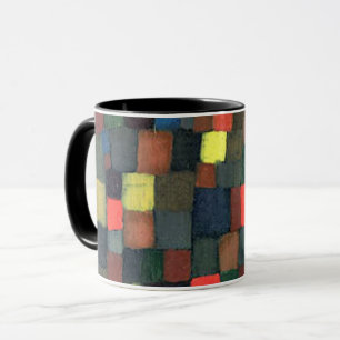 Klee - Abstract Colour Harmony with Squares Mug