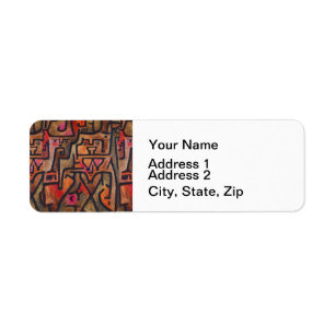 Klee Abstract Forest Expressionist Modern Art