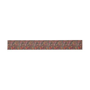 Klee Abstract Forest Expressionist Modern Art Invitation Belly Band