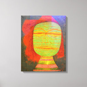 Klee - Actor's Mask Canvas Print