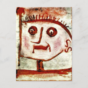 Klee - An Allegory of Propaganda Holiday Postcard