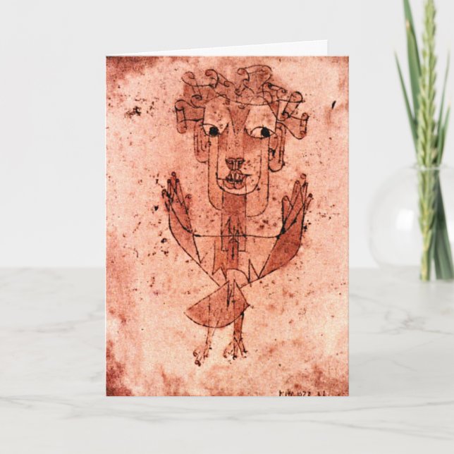 Klee - Angelus Novus (New Angel) Card (Front)
