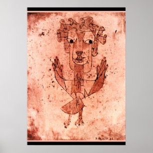 Klee - Angelus Novus (New Angel) Poster