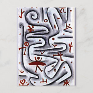 Klee - Area of High Spirits Postcard