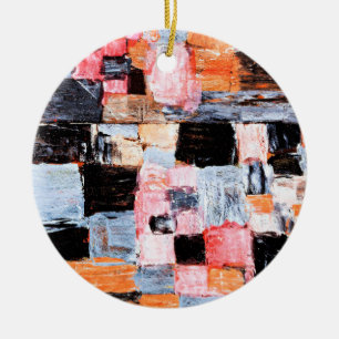 Klee - Ascent of a Town Ceramic Tree Decoration