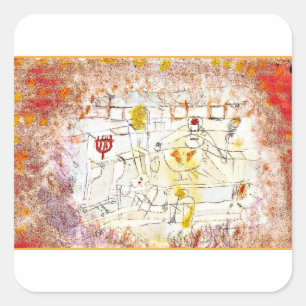 Klee - Bad Band, Square Sticker
