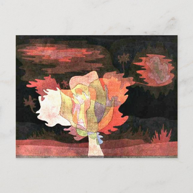 Klee - Before the Snow, 1920 Postcard (Front)