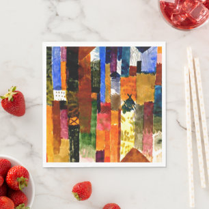 Klee - Before the Town Napkin