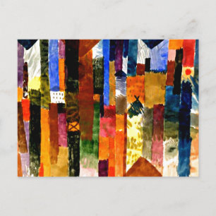 Klee - Before the Town Postcard