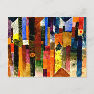 Klee - Before the Town Postcard