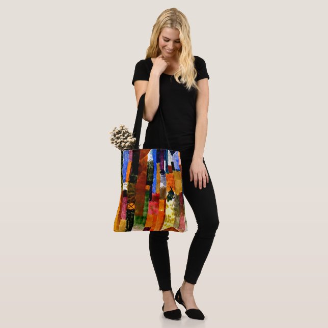 Klee - Before the Town Tote Bag (On Model)