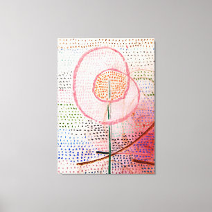 Klee - Blossoming, abstract art, Canvas Print