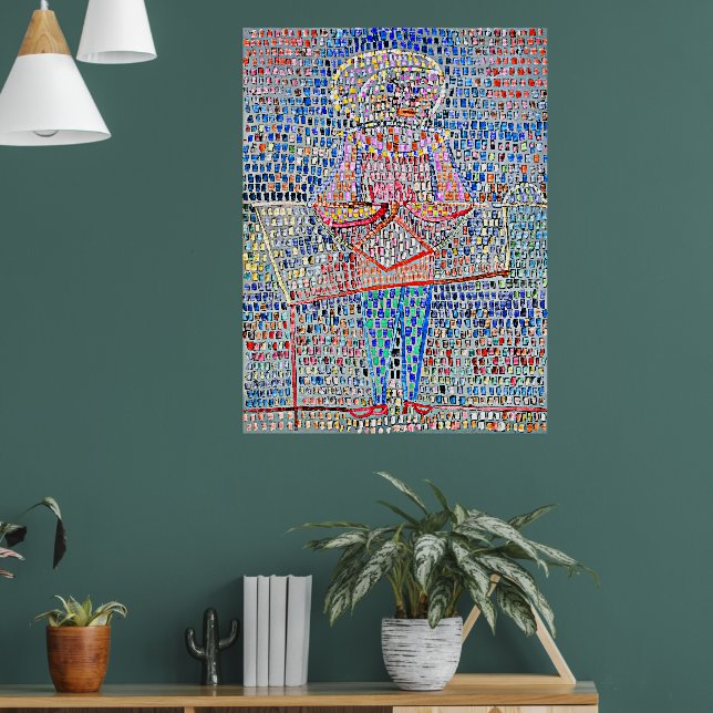 Klee - Boy in Fancy Dress, Poster (Living Room 1)