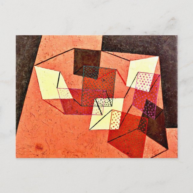 Klee - Braced Surfaces Postcard (Front)