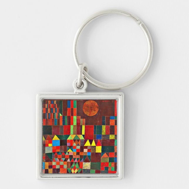 Klee - Castle and Sun Key Ring (Front)