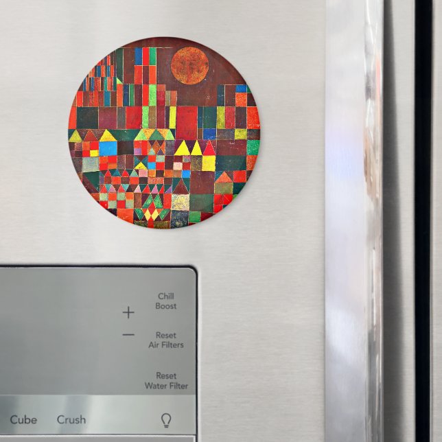 Klee - Castle and Sun Magnet (In Situ (Fridge))