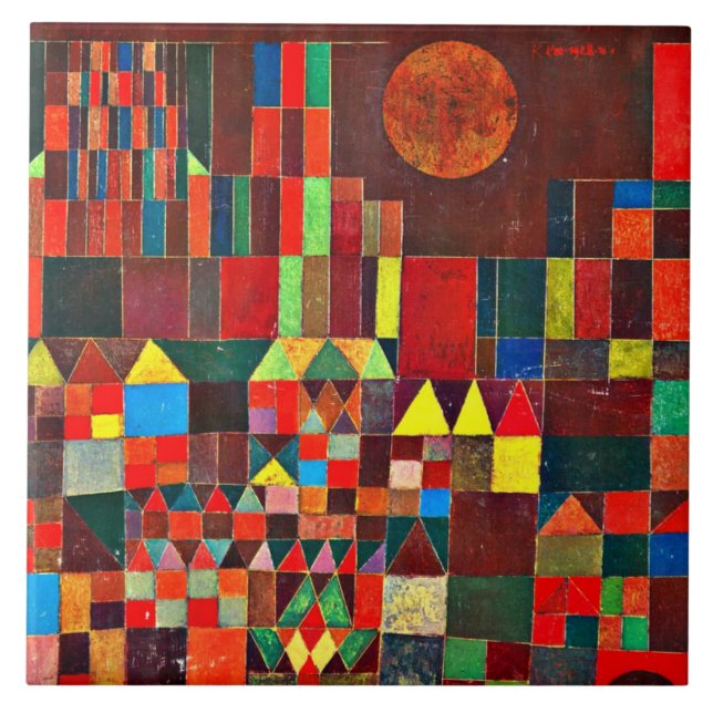 Klee - Castle and Sun Tile (Front)