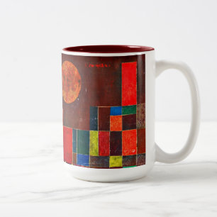 Klee - Castle and Sun Two-Tone Coffee Mug