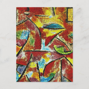 Klee - Child and Aunt Postcard