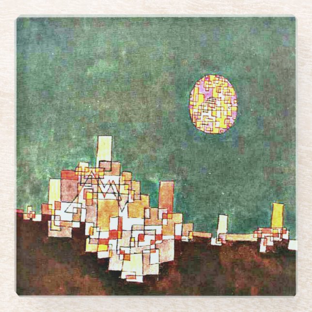 Klee - Chosen Site Glass Coaster (Front)