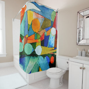 Klee - Colour-Shapes Shower Curtain
