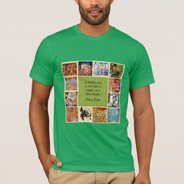 Klee - Colourful Collage T-Shirt (Front)