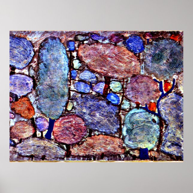 Klee - Colourful Forest Poster (Front)