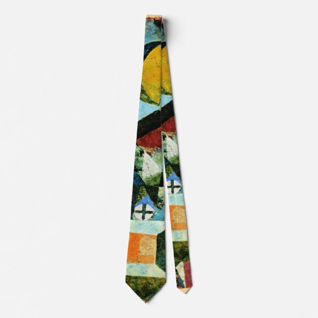 Klee - Composition with the Yellow Half Moon Tie (Front)