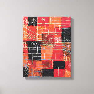 Klee - Configuration Perspective Canvas Print