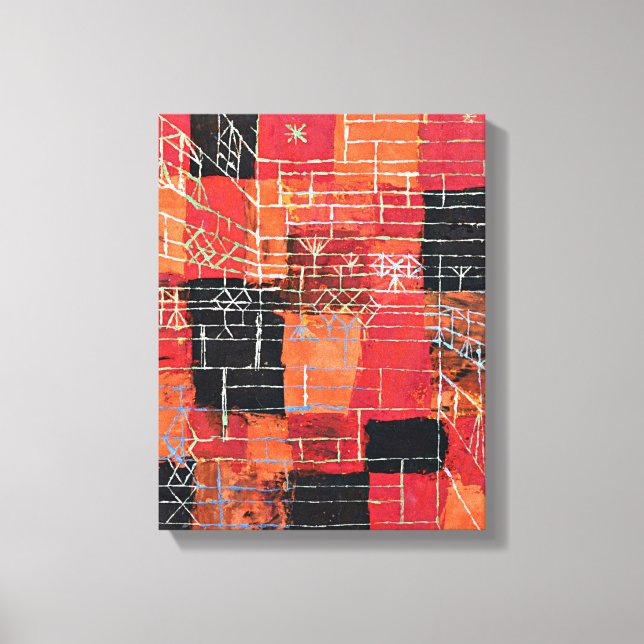 Klee - Configuration Perspective Canvas Print (Front)