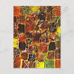 Klee - Cosmic Composition, Postcard