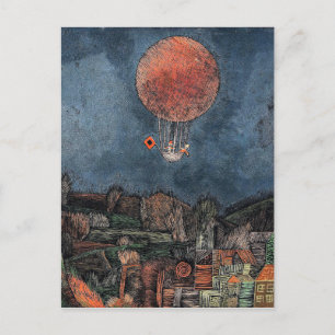 Klee - Der Luftballoon Postcard