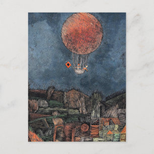 Klee - Der Luftballoon Postcard