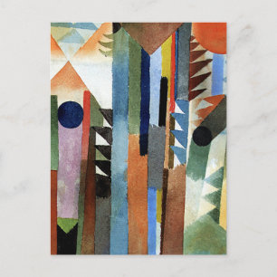 Klee - Der Wald der aus dem Samenkom enstand Postcard