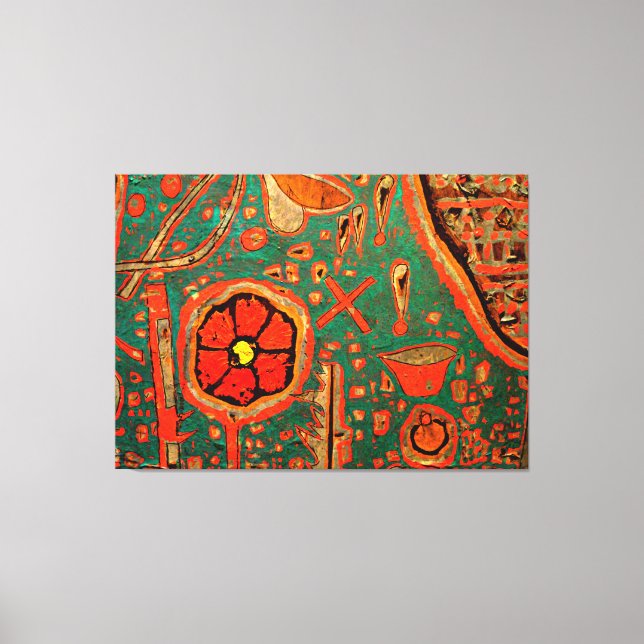 Klee - Efflorescence Canvas Print (Front)