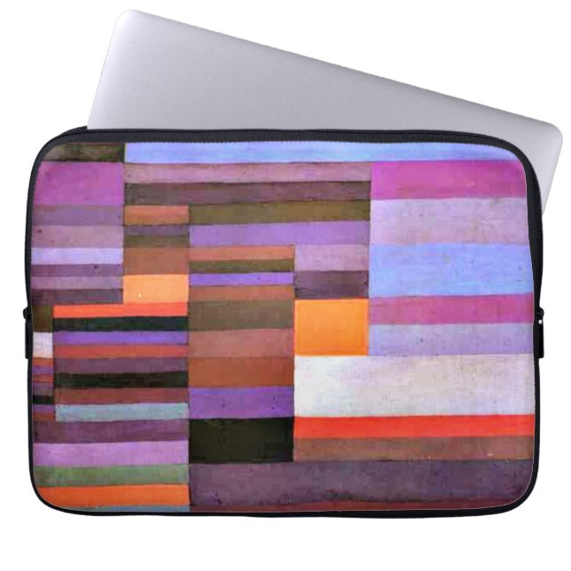 Klee - Fire Evening Laptop Sleeve (Front)