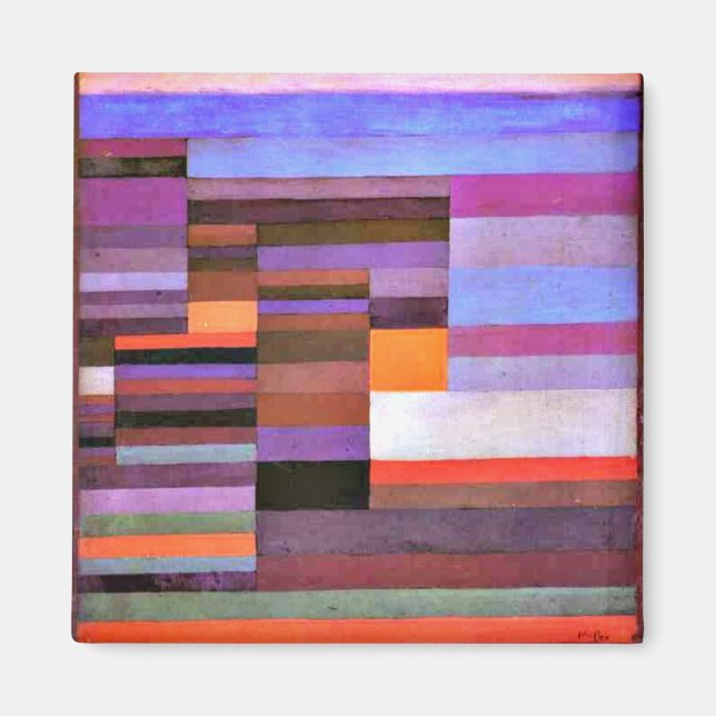 Klee - Fire Evening Magnet (Front)
