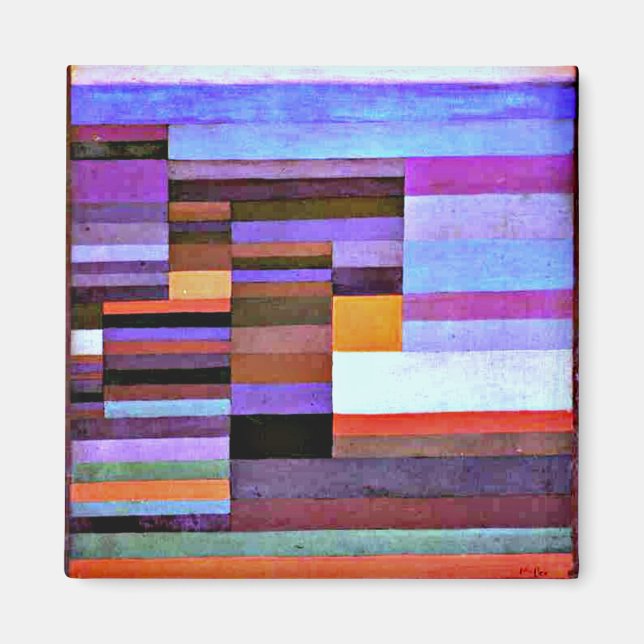 Klee - Fire Evening Magnet (Front)