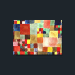 Klee - Flora on Sand Canvas Print<br><div class="desc">Paul Klee's colourful painting,  Flora on Sand.</div>